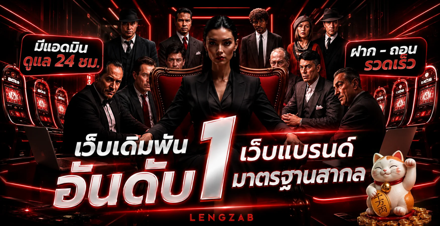 บริการดูแลสมาชิก LENGZAB ตลอด 24 ชั่วโมง